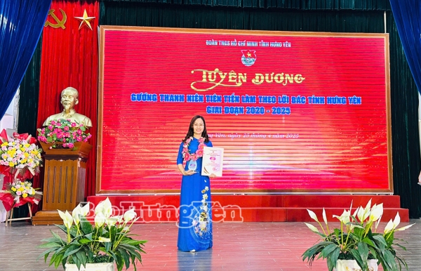 Cô giáo Đỗ Thị Diệu Linh – thanh niên tiên tiến làm theo lời Bác